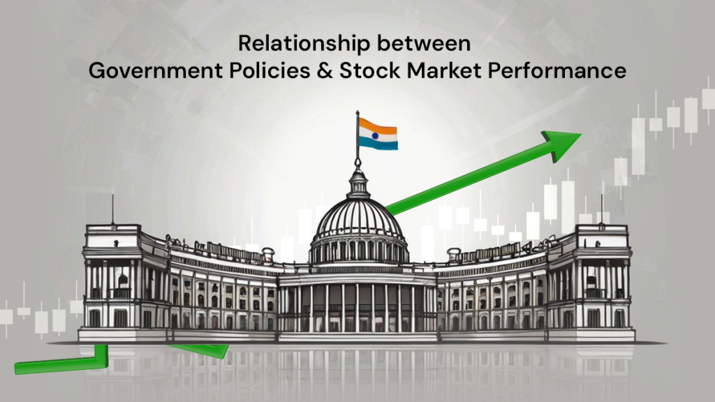 Relationship between government policies and stock market performance