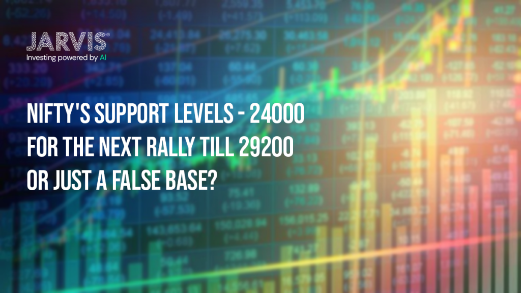 Nifty's Support levels - 24000 for the next rally till 29000 or just a false base