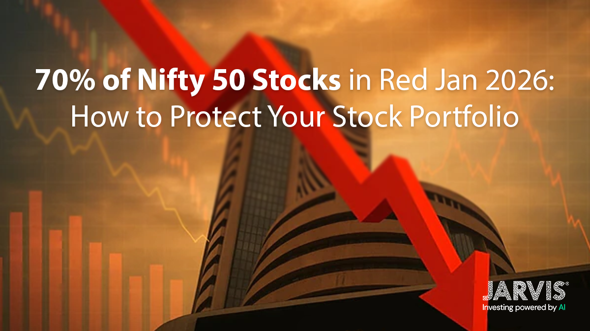 70 of Nifty 50 Stocks in Red Jan 2026 How safe is your portfolio and how to Protect Your Stock Portfolio