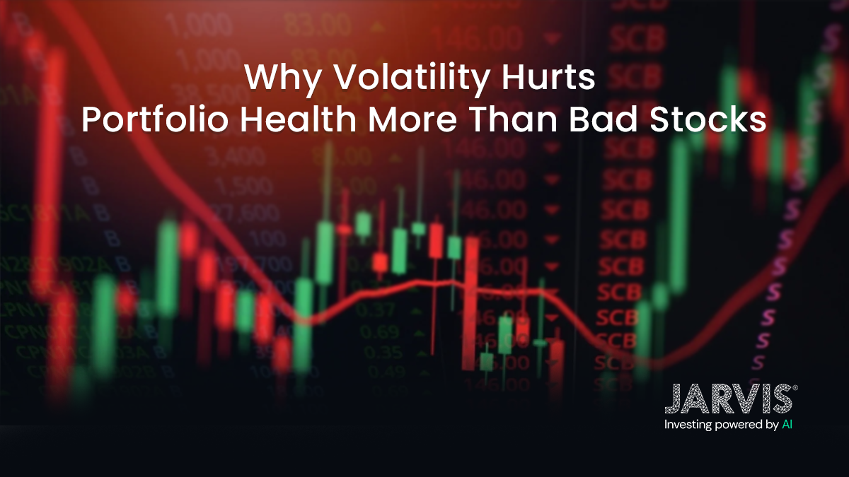Volatility exposes weak portfolios, not just bad stocks. Learn how to build stronger portfolio health and analyse your portfolio with Jarvis Invest.