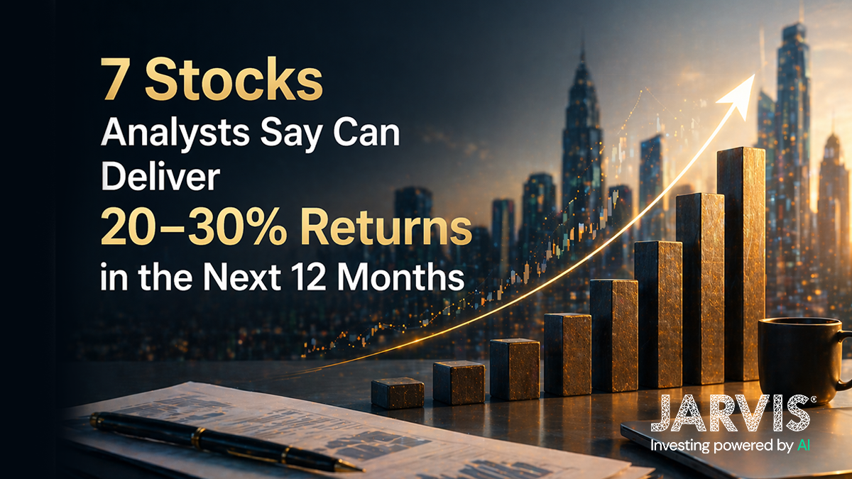 7 Stocks Analysts Say, Can Deliver 20–30% Returns in the Next 12 Months 