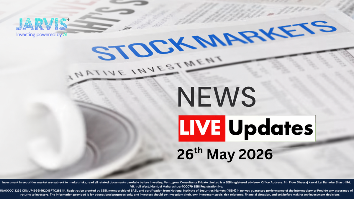 26th May 2026 - Jarvis Invest