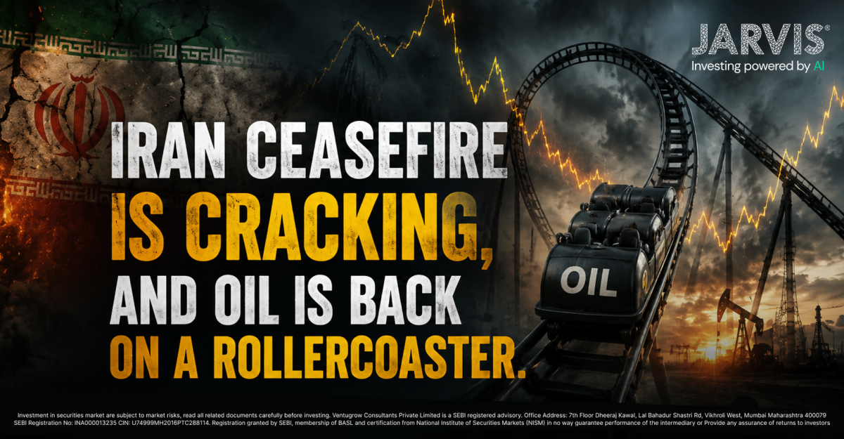 Iran ceasefire is cracking and oil is back on a rollercoaster