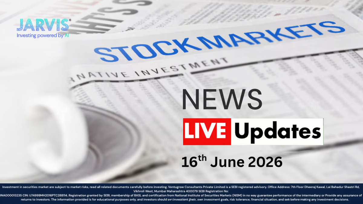 16th June 2026 - Jarvis Invest