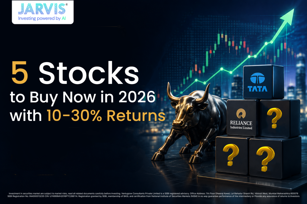 5 stocks to buy now in 2026 with 10   30 returns with jarvis invest