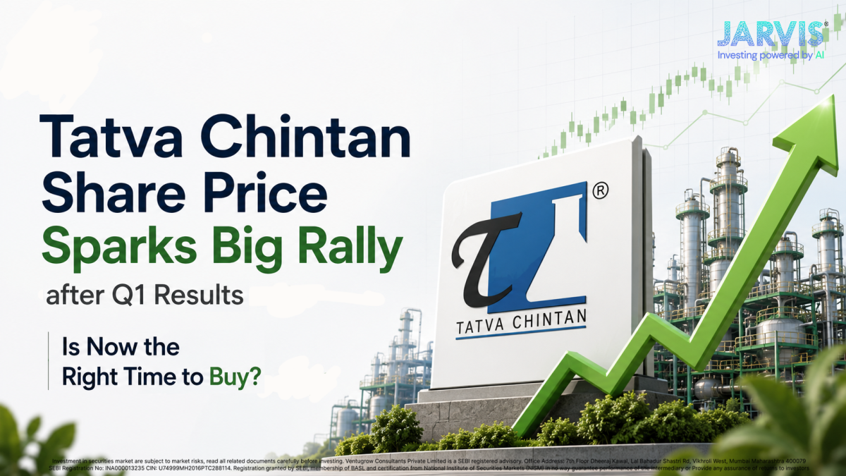 Tatva Chintan Share Price Sparks Big Rally after Q1 results - Is Now the Right Time to Buy - Jarvis Invest Tatva chintan share price sparks big rally after q1 results is now the right time to buy