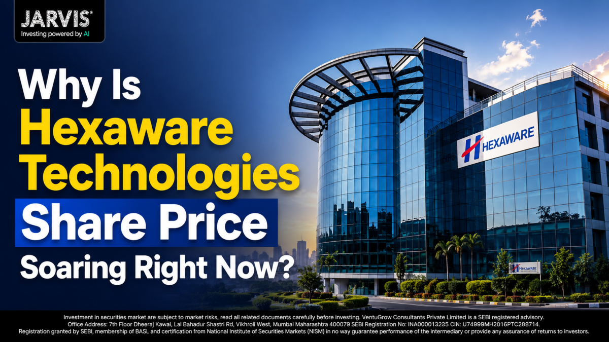 Why is hexaware technologies share price soaring right now