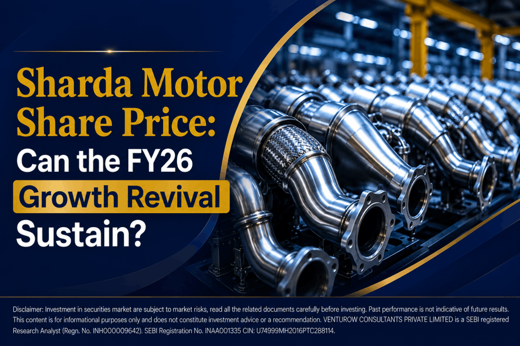 Sharda motor share price