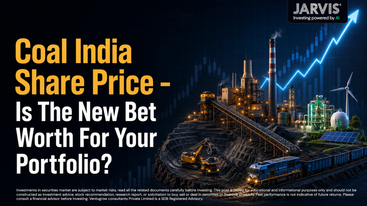 Coal india share price is the new bet worth for your portfolio by jarvis invest