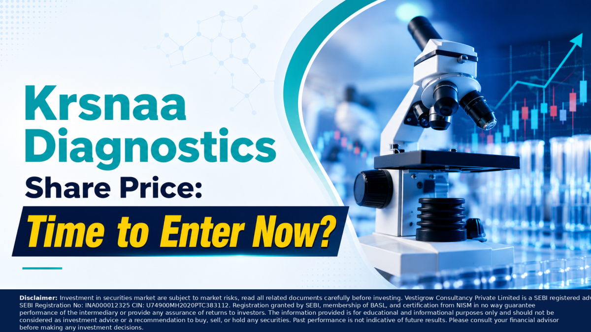 Krsnaa diagnostics share price