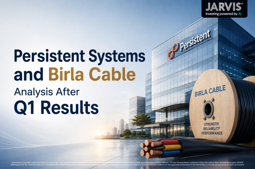 Persistent Systems and Birla Cable Analysis After Q1 Results - Jarvis Invest Persistent systems and birla cable analysis after q1 results