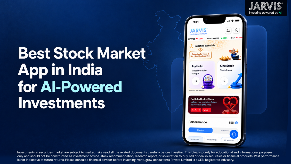 Best stock market app in india for ai powered investments