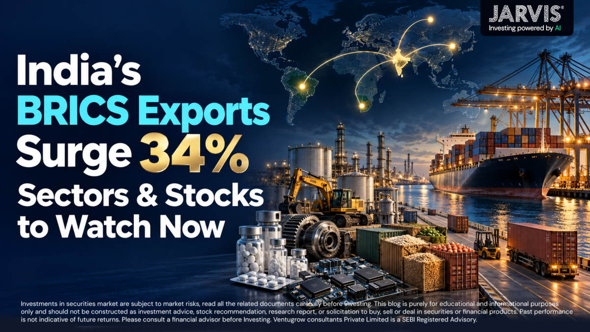 Indias BRICS Exports Surge 34 - Sectors Stocks to Watch Now - Jarvis Invest Indias brics exports surge 34 sectors stocks to watch now