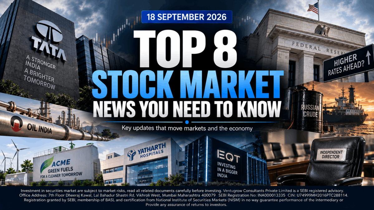 Stock Market Blog Cover 18th September 2026 1 - Jarvis Invest Banner with the title top 8 stock market news you need to know and date 18 september 2026 collage of finance and energy imagery