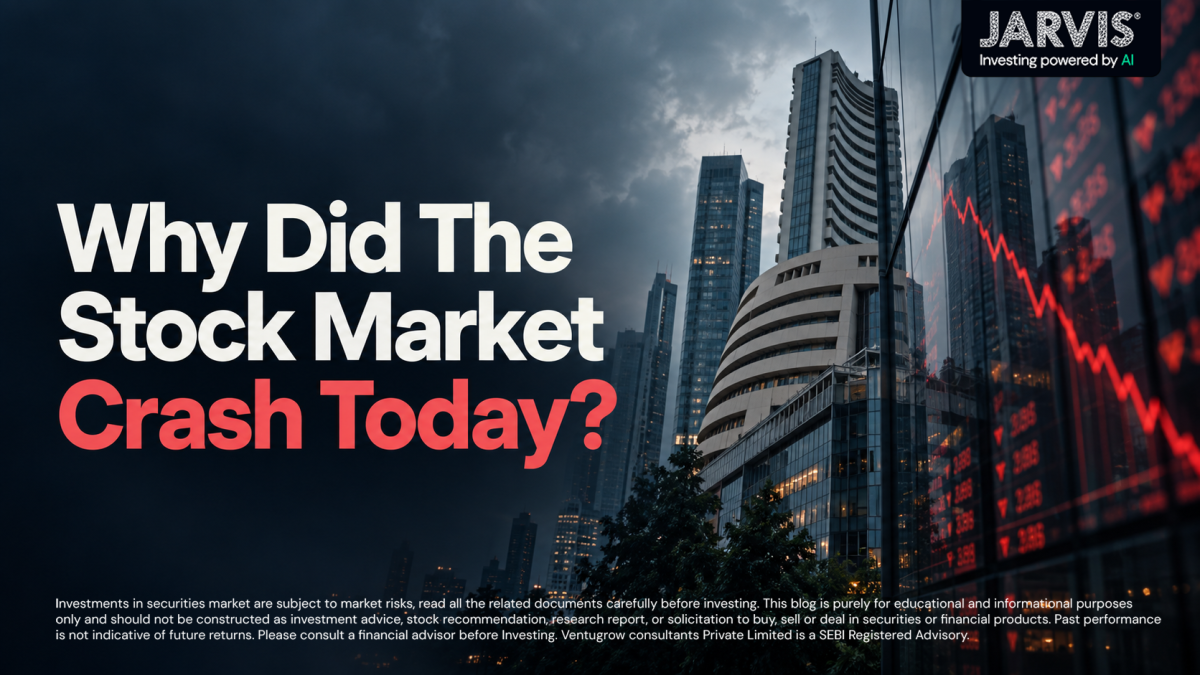 Why did the stock market crash today