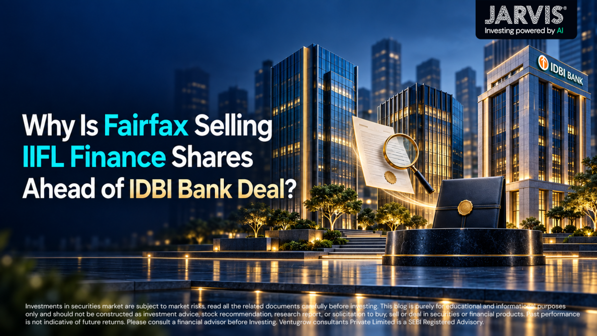 Why is fairfax selling iifl finance shares ahead of idbi bank deal