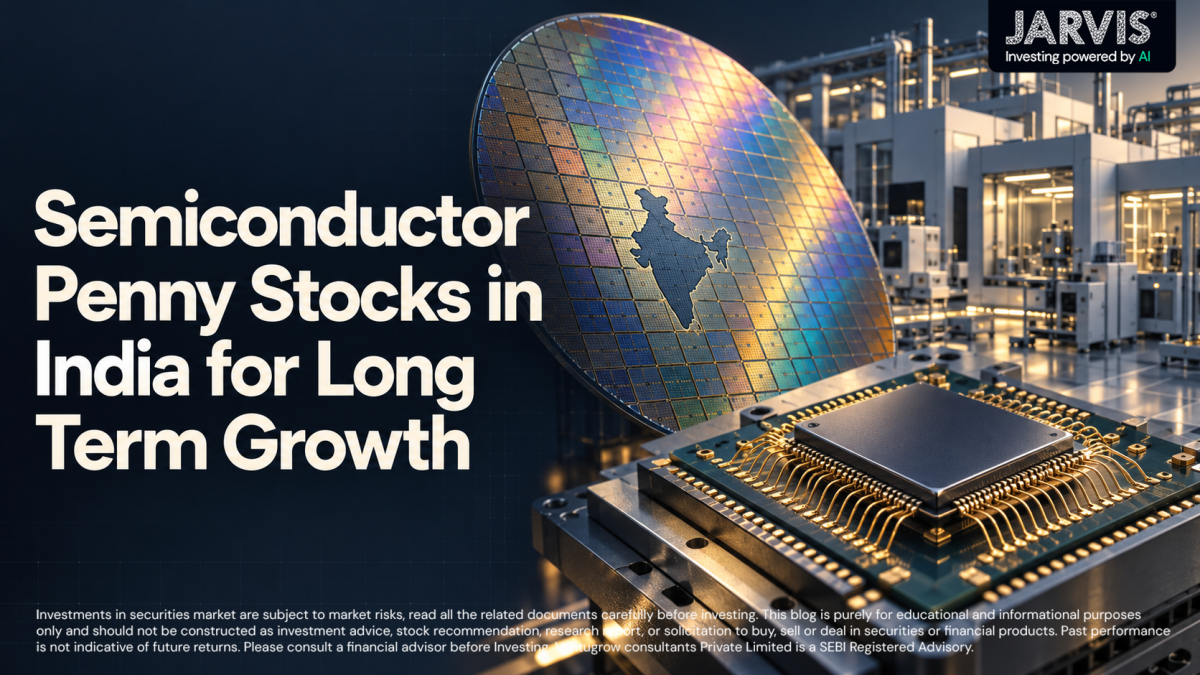 Semiconductor penny stocks in india for long term growth