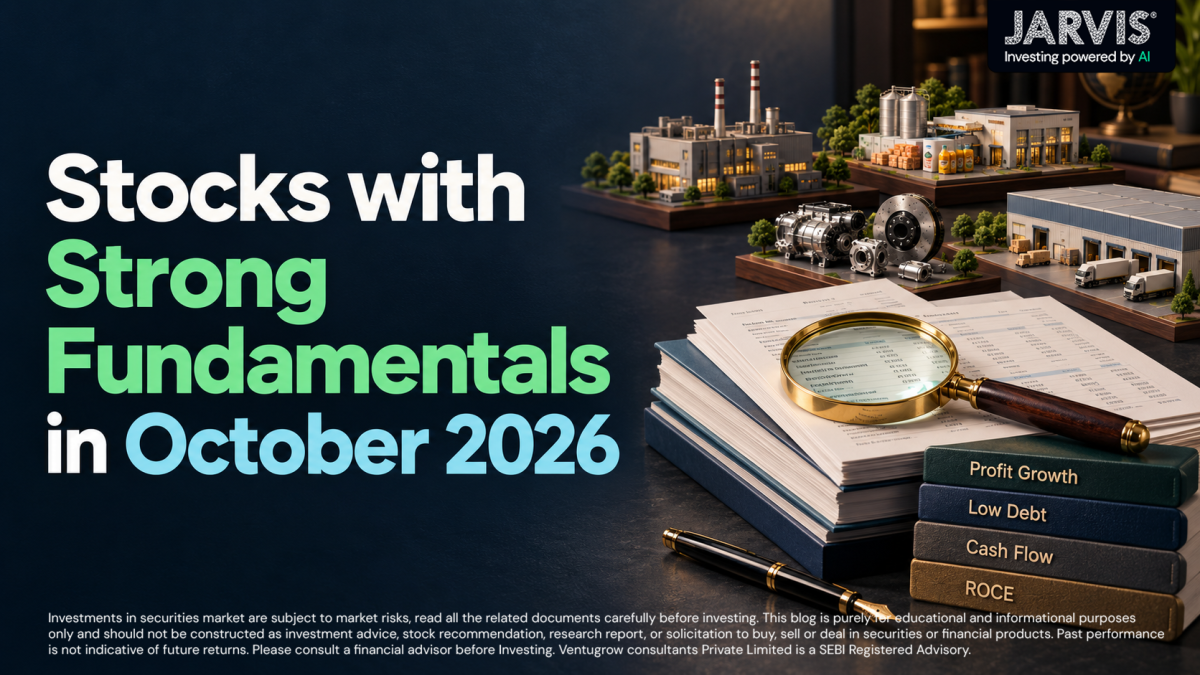 Stocks with strong fundamentals in october 2026
